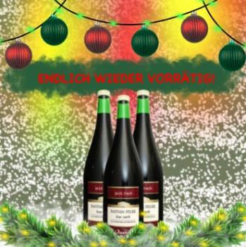 Glühwein " Bastian Feuer LC" - KOHLENHYDRATREDUZIERT -  zuckerfrei gesüßt,      10,54% Alkoholgehalt  1,0L