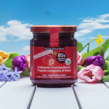 Dalia Gourmet Erdbeer-Fruchtaufstrich ohne Zuckerzusatz 220g