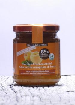 Dalia Gourmet Aprikosen (Marillen)-Fruchtaufstrich ohne Zuckerzusatz 220g