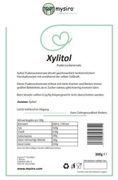 Xylitol Puderzuckerersatz 600g